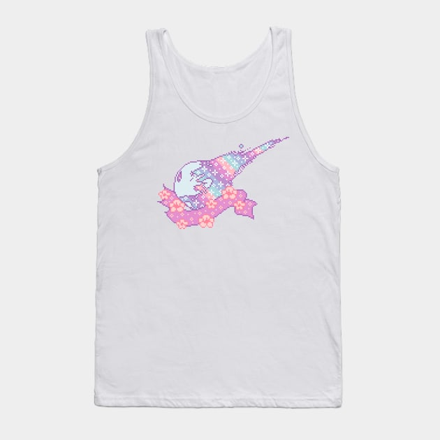 Final Fantasy Galaxy Meteor Pixel Art Tank Top by AlleenasPixels